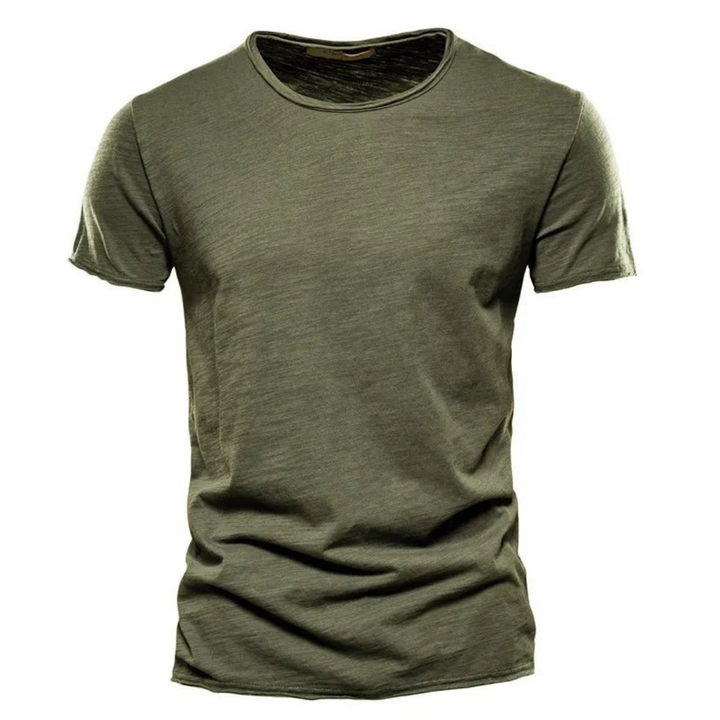 Roland | Herren Klassischer Rundhals Freizeit T-Shirt