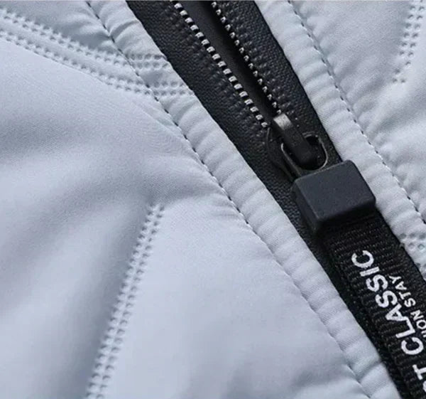 Theo | Herren Gefütterte Jacke mit Stehkragen