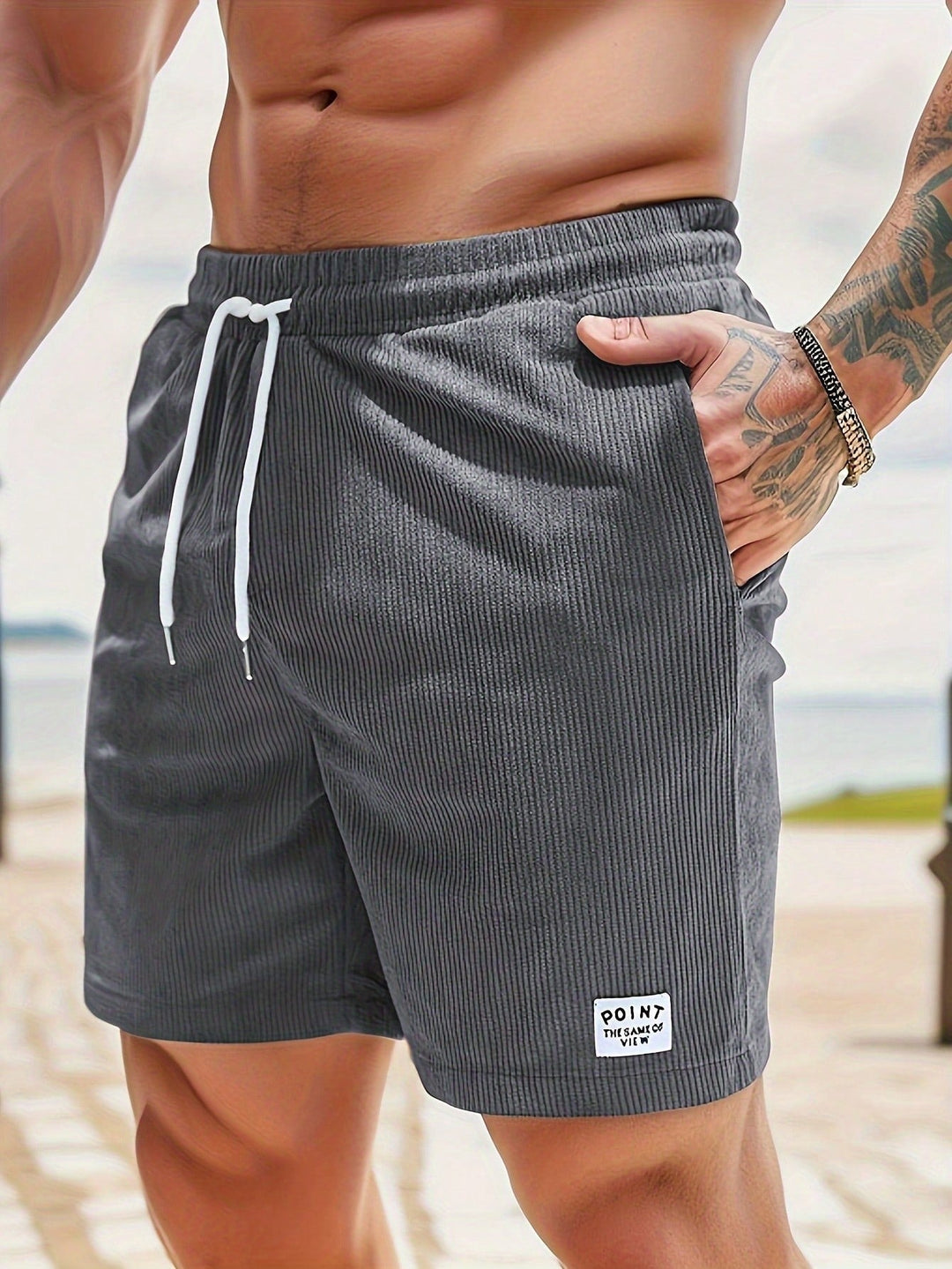 Alexander | Herren Freizeit-Shorts mit Lockere Passform und Kordelzug