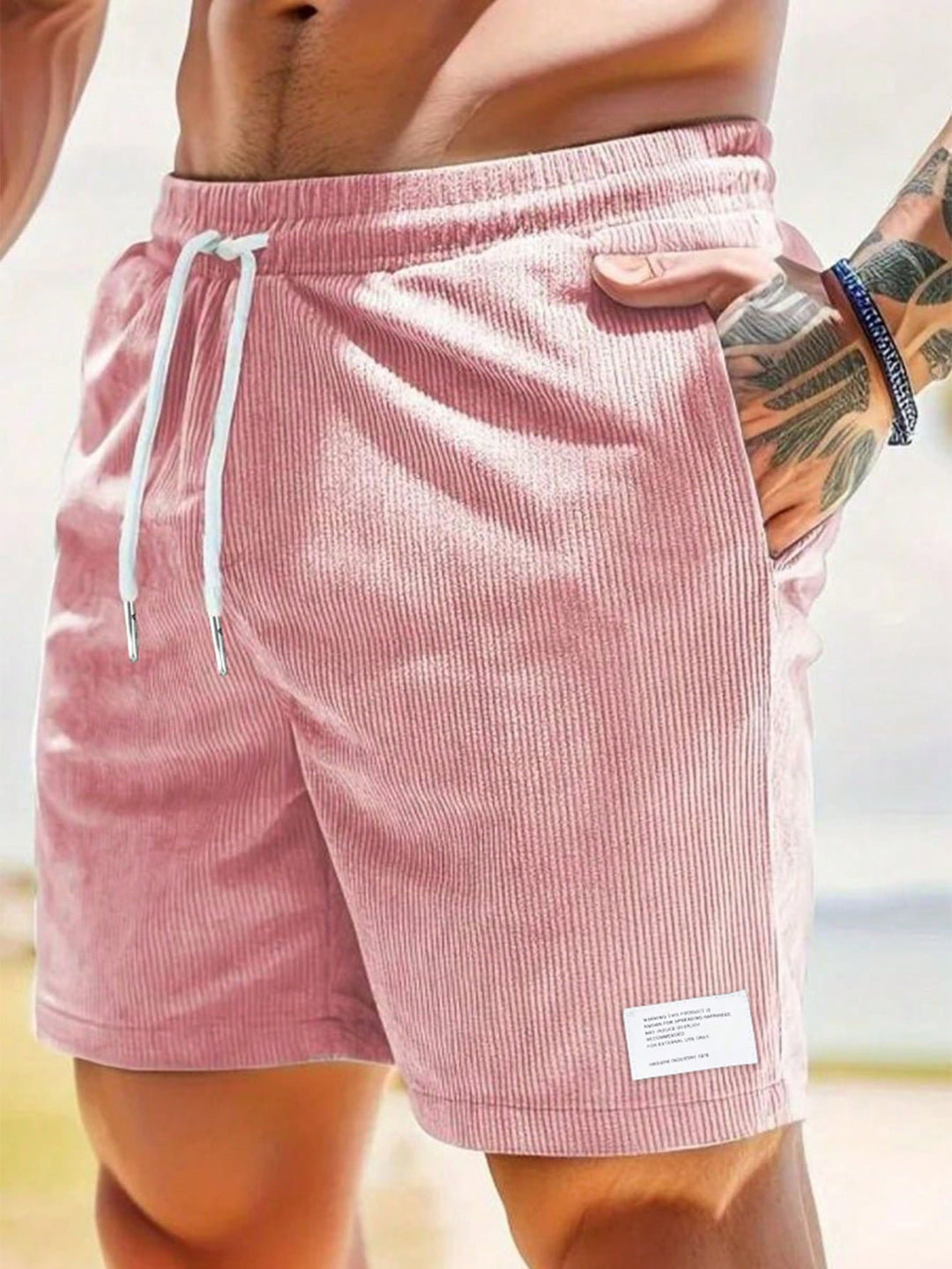 Bettina | Herren Sommer Lässige Shorts Mit Kordelzug