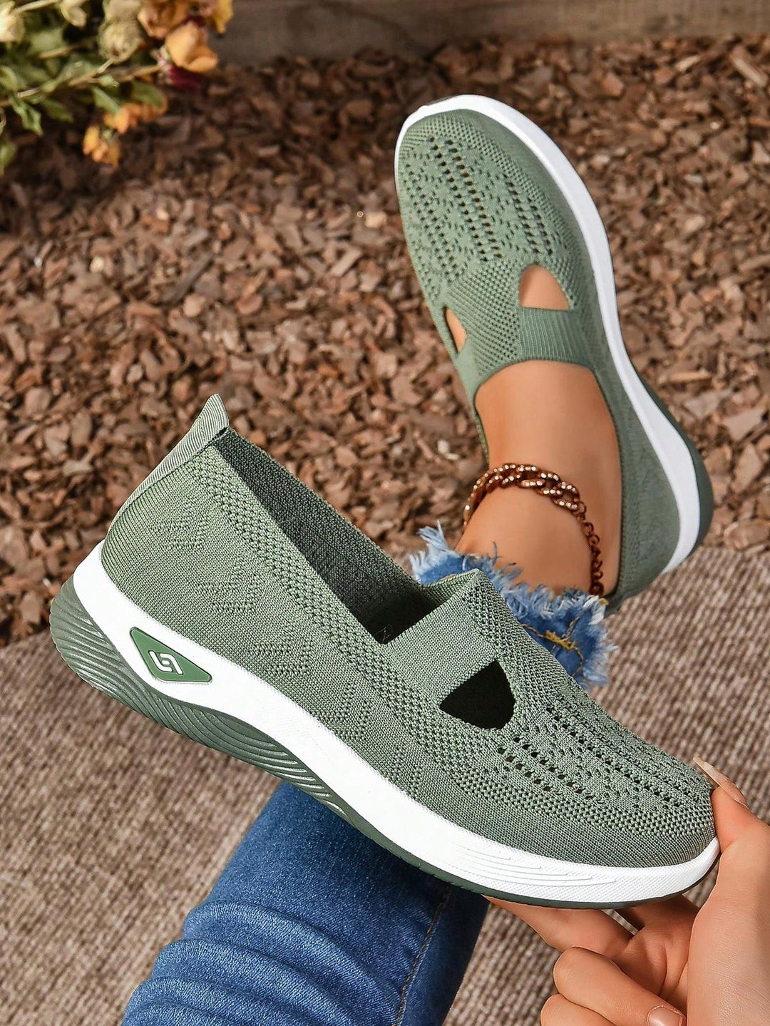 Maja | Damen Slip-On Casual Gehschuhe