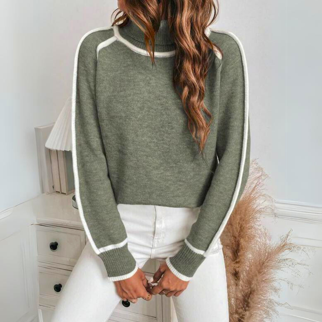 Doris | Damen Lässiger Strickpullover mit lockerer Passform