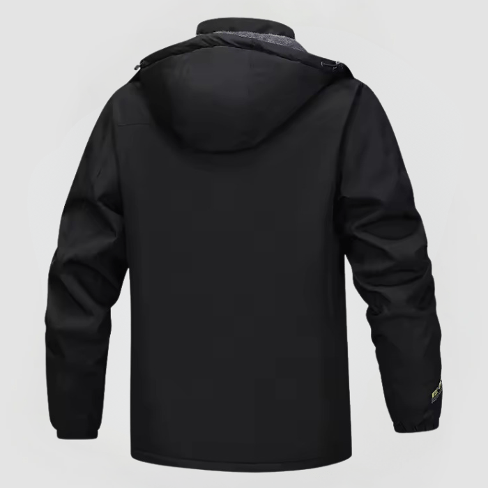 Hendrik | Herren Winterjacke mit Kapuze und Reißverschluss