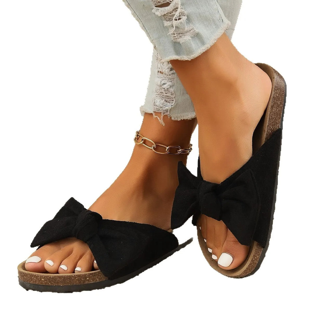 Monika | Damen Riemchen Geschlossene Zehen Plateau Keilabsatz Sandalen