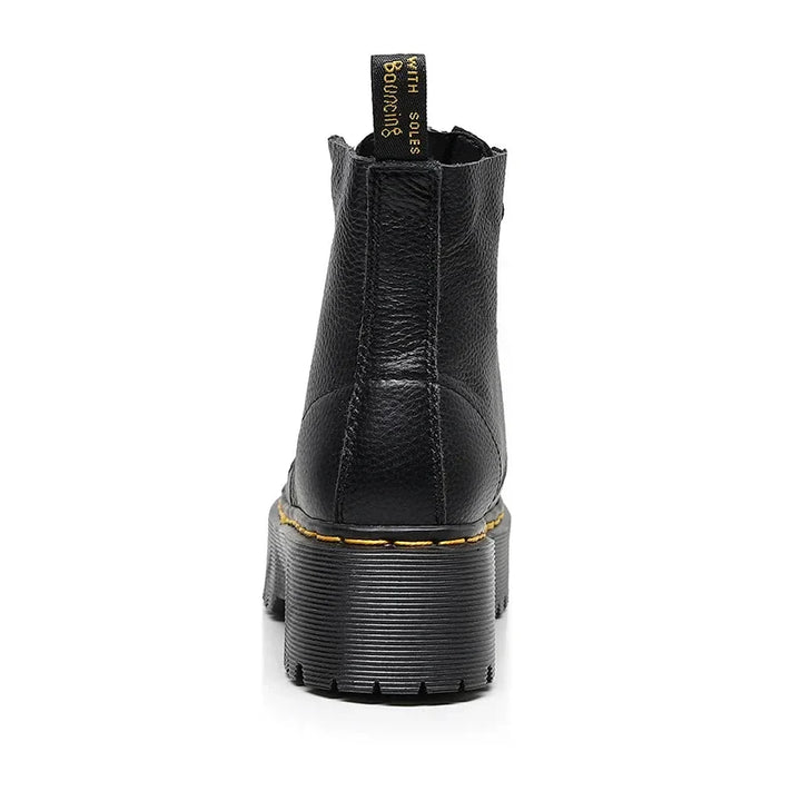 Franziska | Damen Modische Stiefeletten mit dicker Sohle