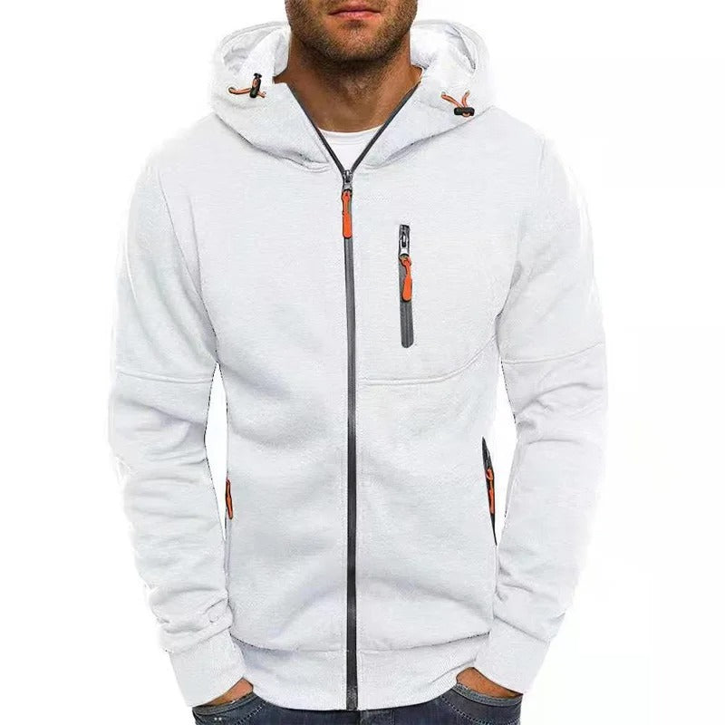 Alexander | Herren Freizeitjacke mit Kapuze und Taschen
