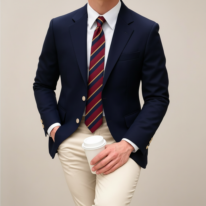Hans | Herren Frühjahrs Maßgeschneiderter Blazer