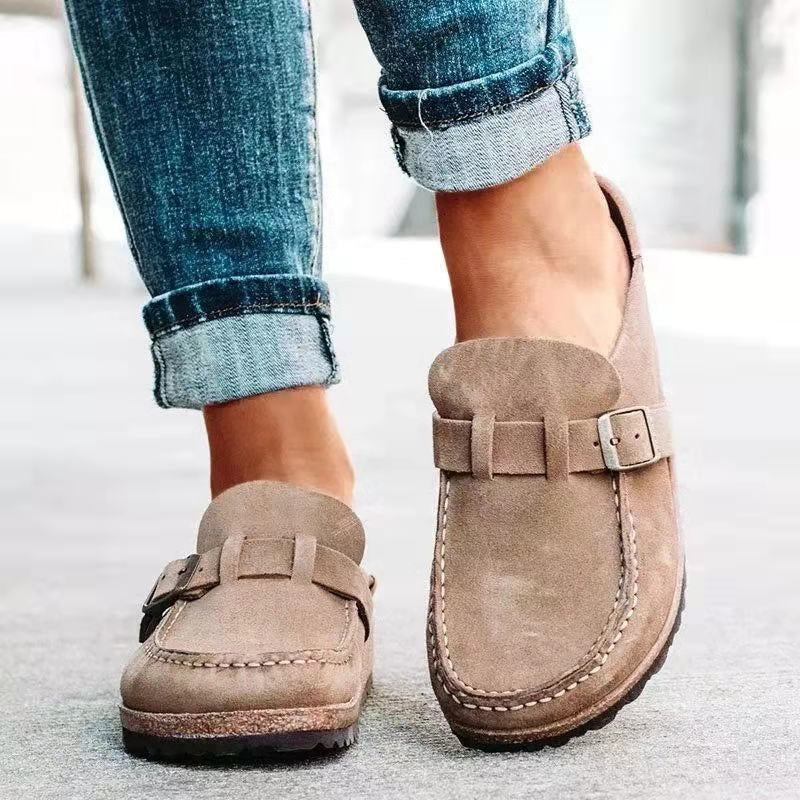 Kirsten | Damen Schnallen Slip-On Loafer