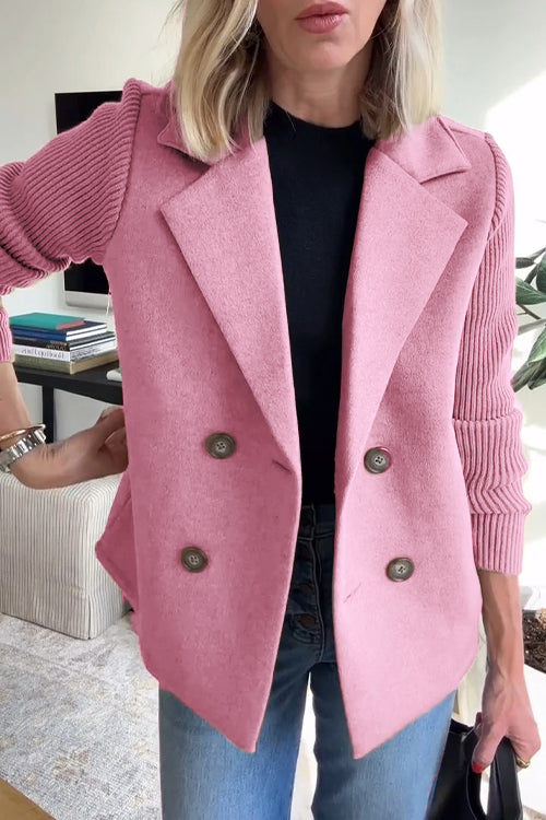 Veronika | Damen Blazer mit langen Ärmeln und Knopfleiste vorne