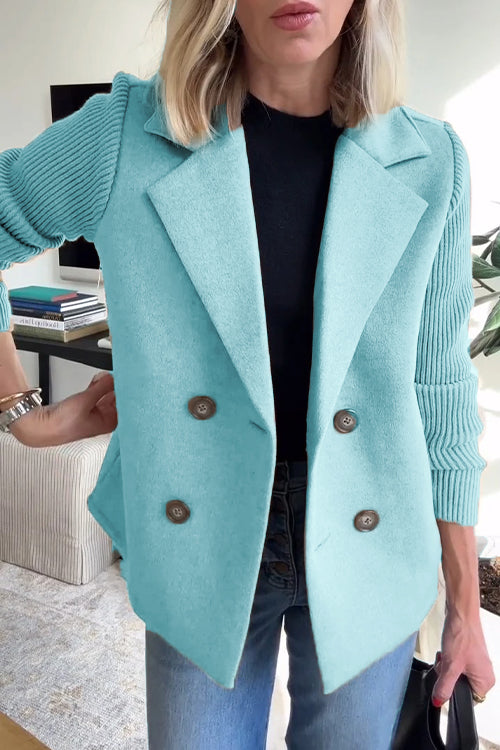 Veronika | Damen Blazer mit langen Ärmeln und Knopfleiste vorne