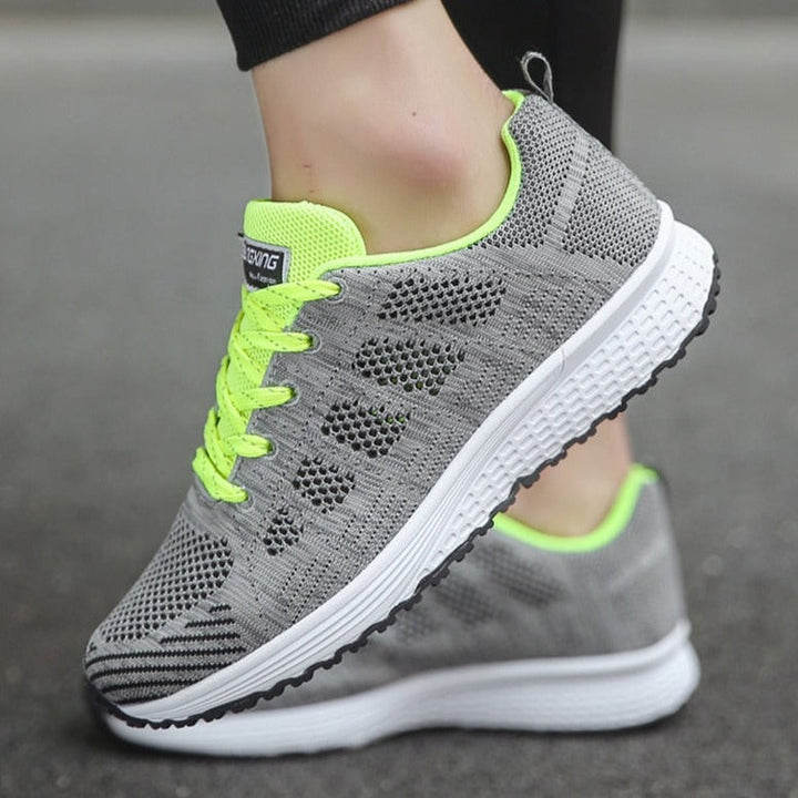 Emma | Damen Schnür Casual Walking Sneaker