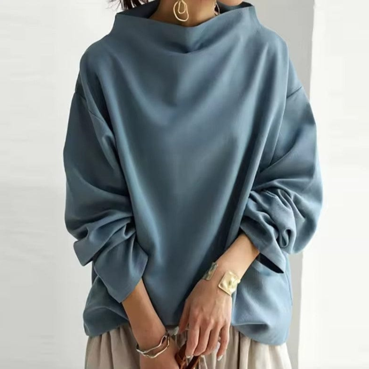 Carmen | Damen Oversized Rollkragenpullover