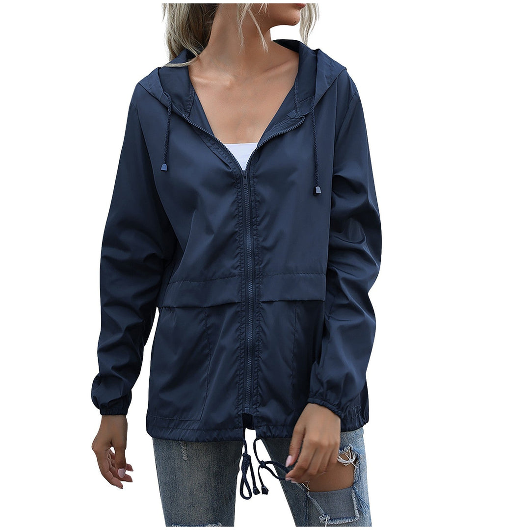 Sarah | Damen Kapuzenjacke mit Reißverschluss und Lockerer Passform
