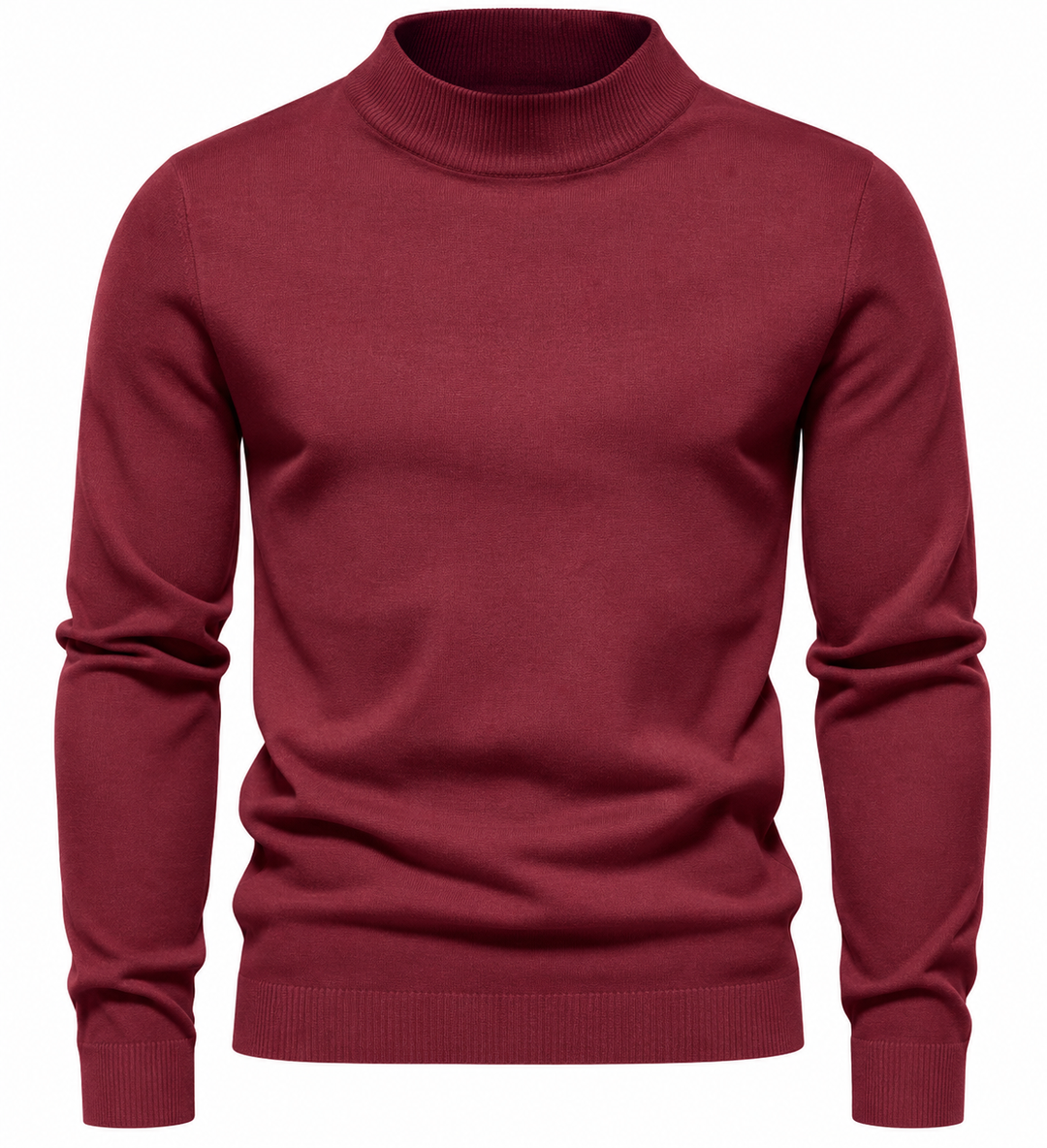 Alexander | Herren Frühlings Slim-Fit Rollkragenpullover