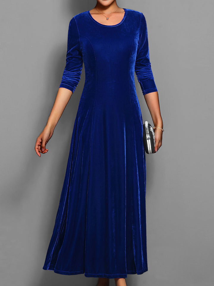 Julia | Damen Slim-Fit-Kleid in voller Länge für besondere Anlässe