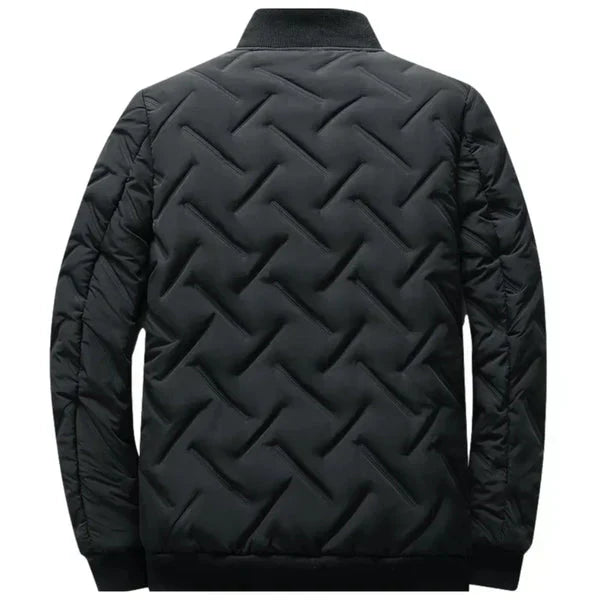 Theo | Herren Gefütterte Jacke mit Stehkragen
