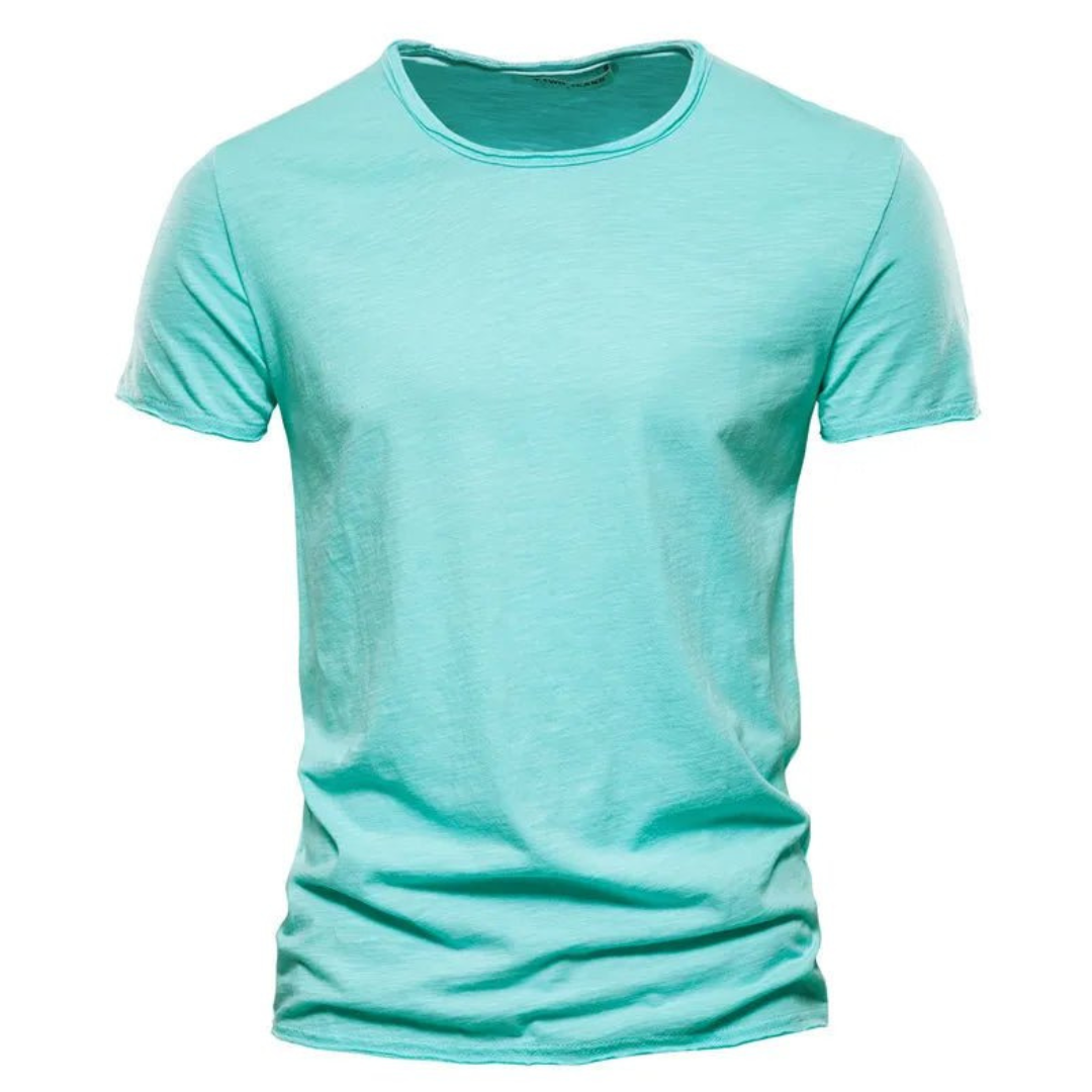 Roland | Herren Klassischer Rundhals Freizeit T-Shirt