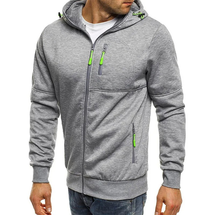 Alexander | Herren Freizeitjacke mit Kapuze und Taschen