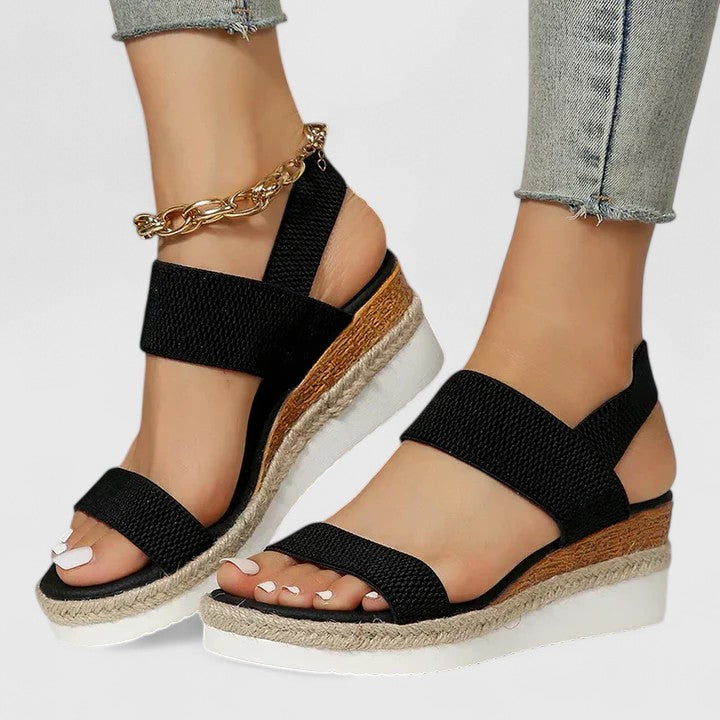 Bettina | Damen Orthopädische Plattform Riemen Sandalen