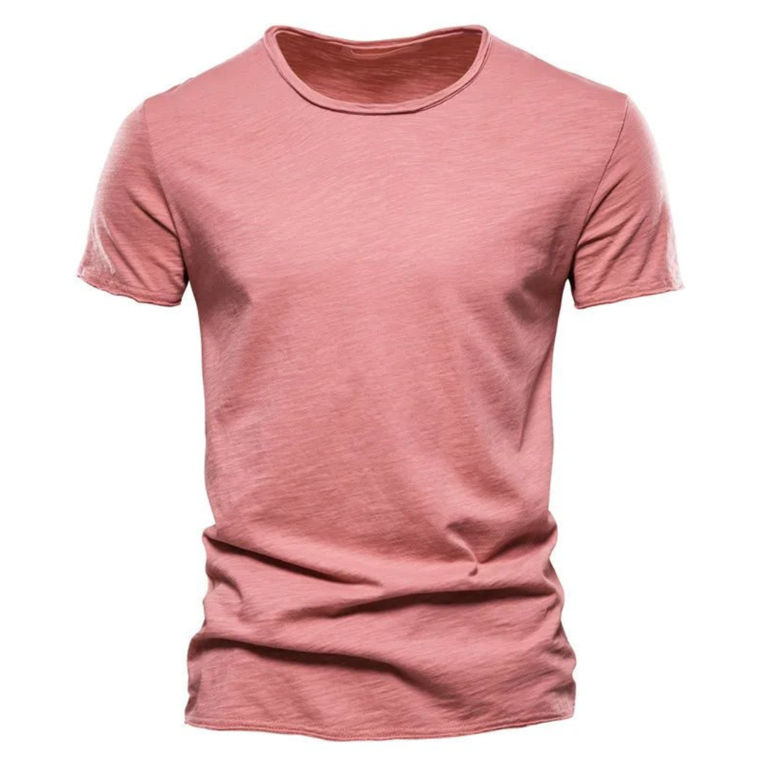 Roland | Herren Klassischer Rundhals Freizeit T-Shirt