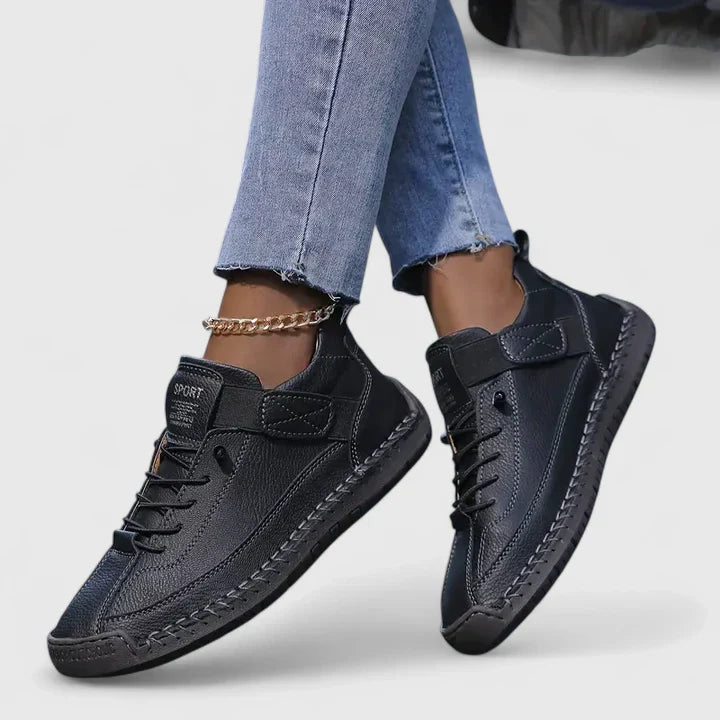 Jessica | Damen Lässig Schicke Bequeme Schnürsneaker