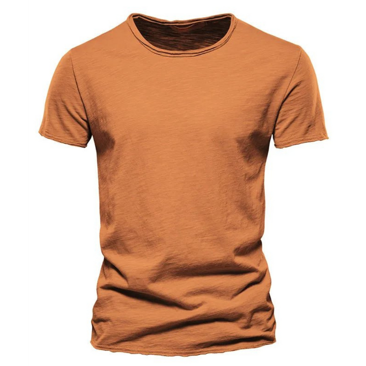 Roland | Herren Klassischer Rundhals Freizeit T-Shirt
