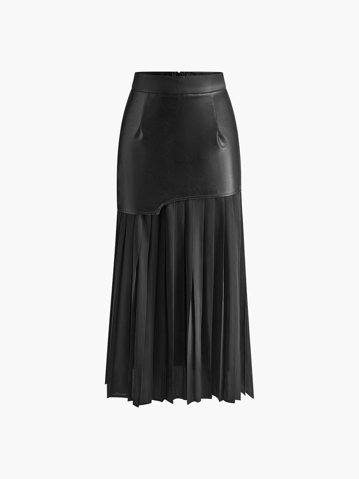 Doris | Damen Sommer Asymmetrischer Midi Rock