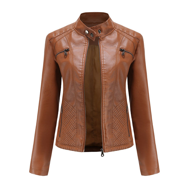 Sabine | Damen Modische Jacke mit Gesteppter Schulterpartie