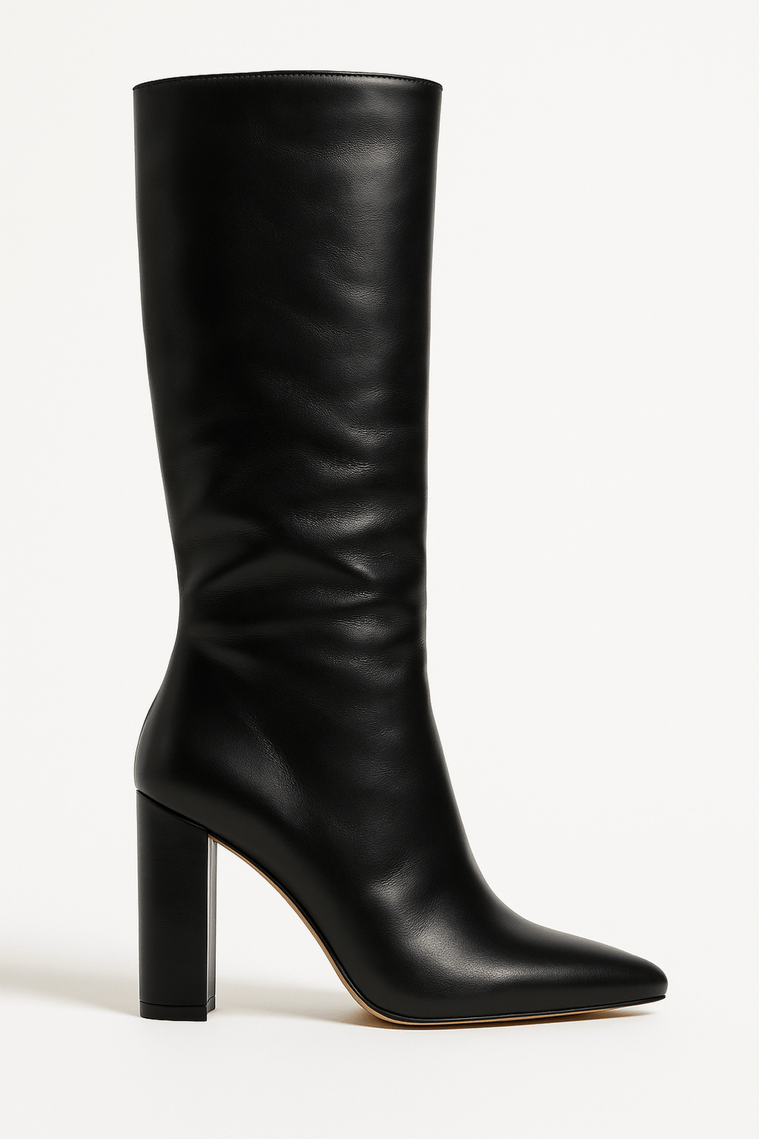 Franziska | Damen Stiefel mit Kroko-Muster und quadratischem Absatz