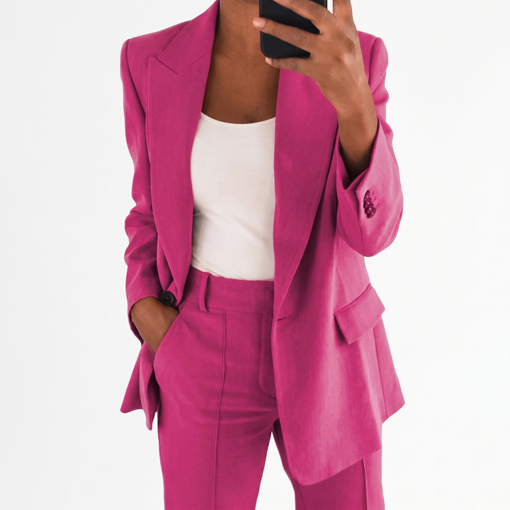 Amelie | Damen Tailliertes Business Anzug Set