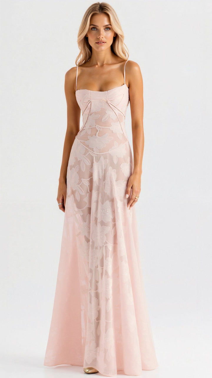 Daniela | Bustier-Maxikleid für Hochzeitsgäste Damen