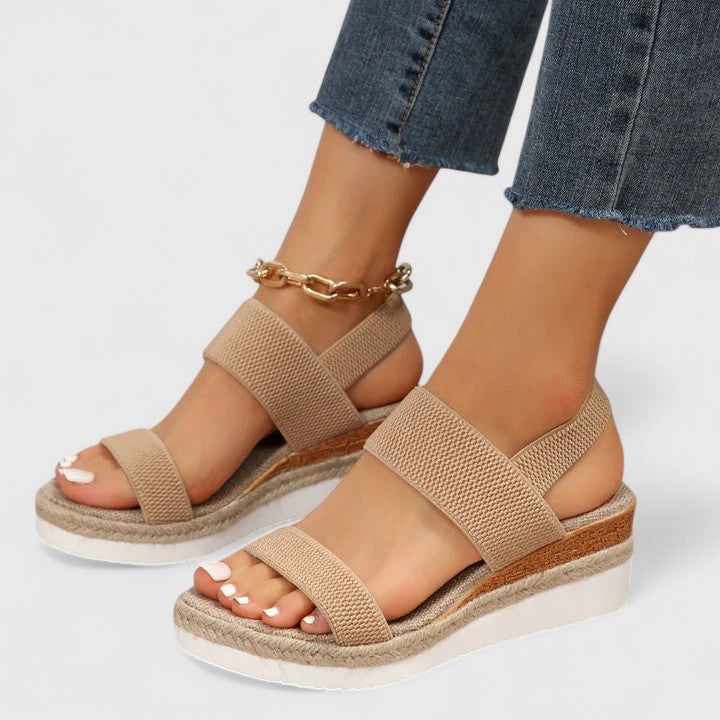 Bettina | Damen Orthopädische Plattform Riemen Sandalen