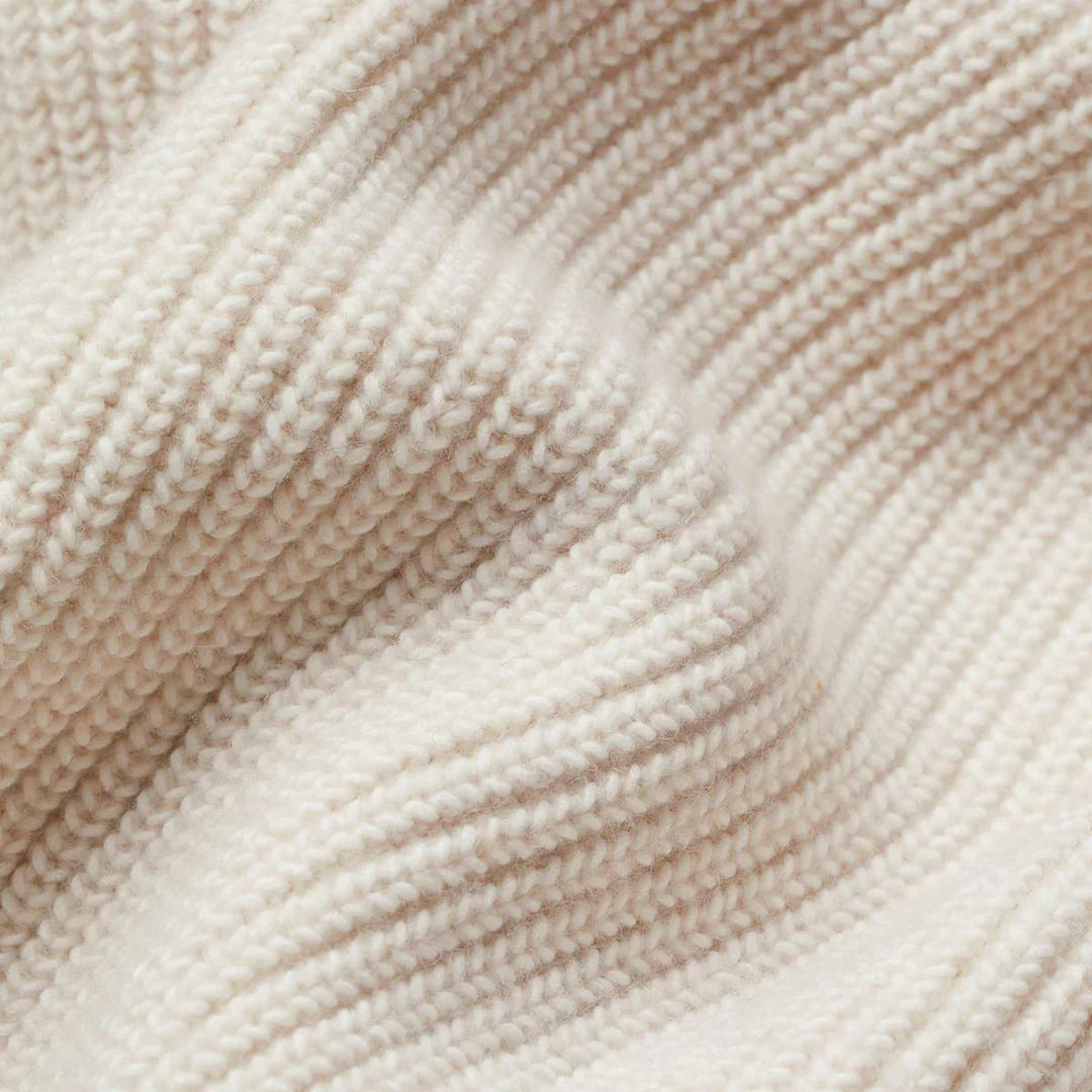 Helga | Damen Gemütliche Strickjacke mit offenem Vorderteil