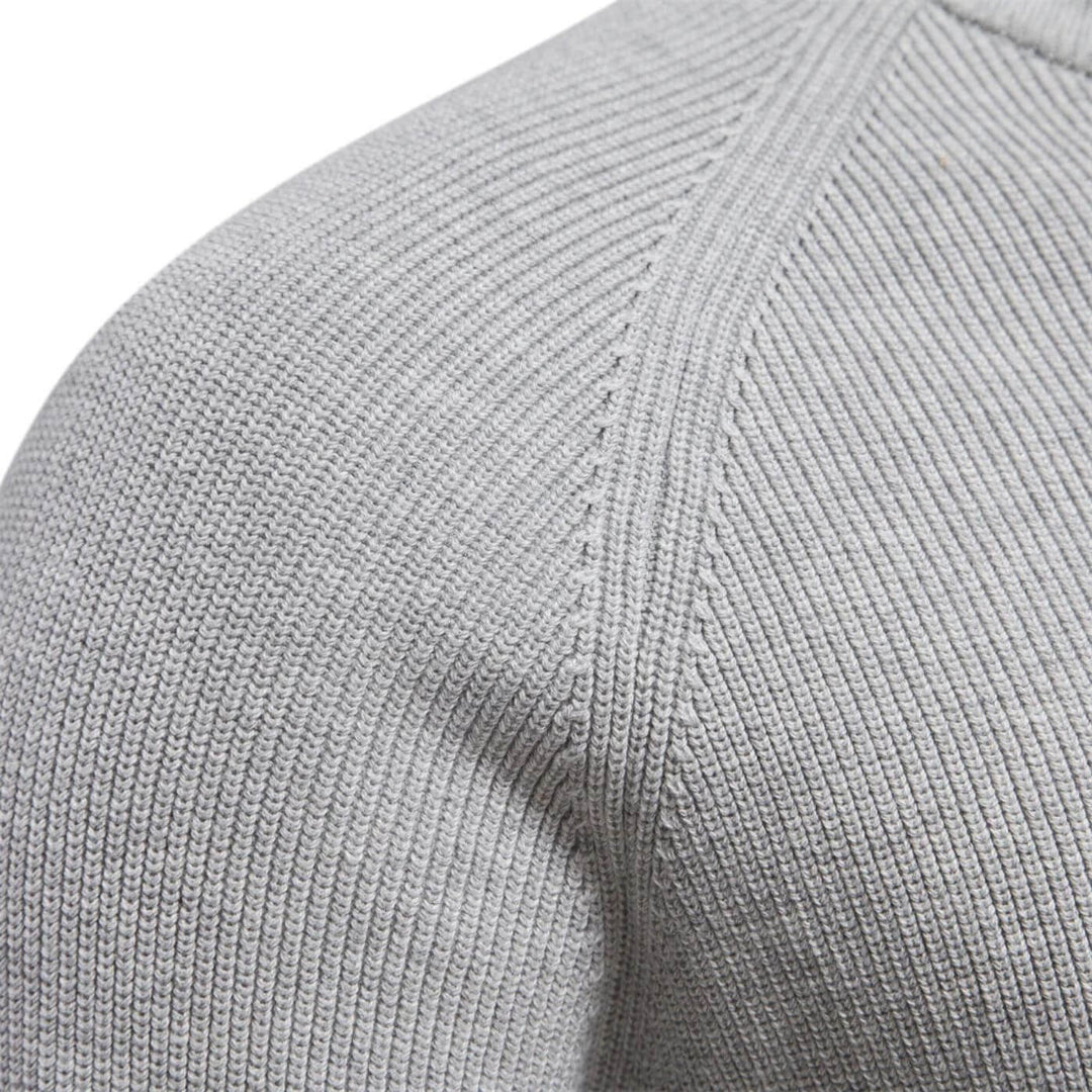 Dominic | Herren Frühling Halbzip Strickpullover