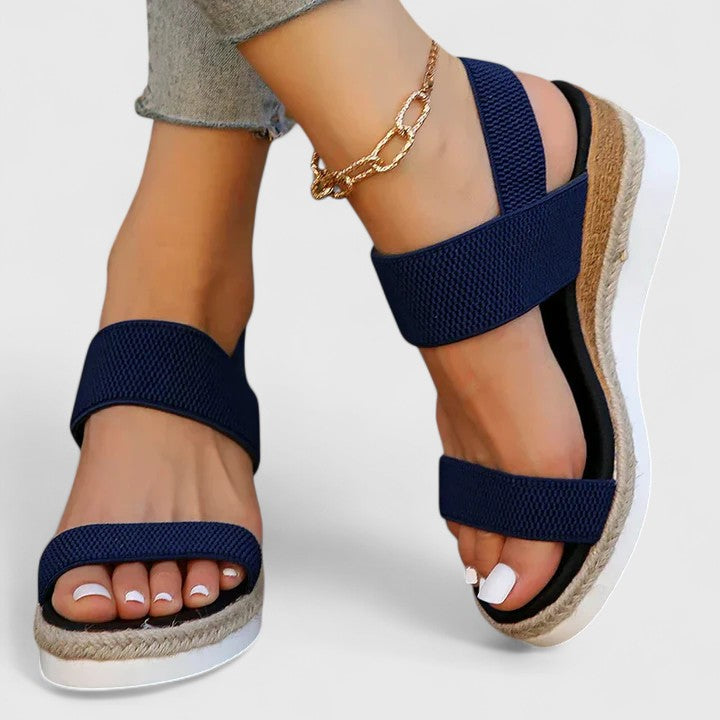 Bettina | Damen Orthopädische Plattform Riemen Sandalen