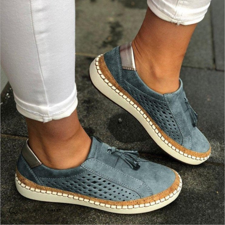Lilian | Damen Slip-On Plattform Gehschuhe