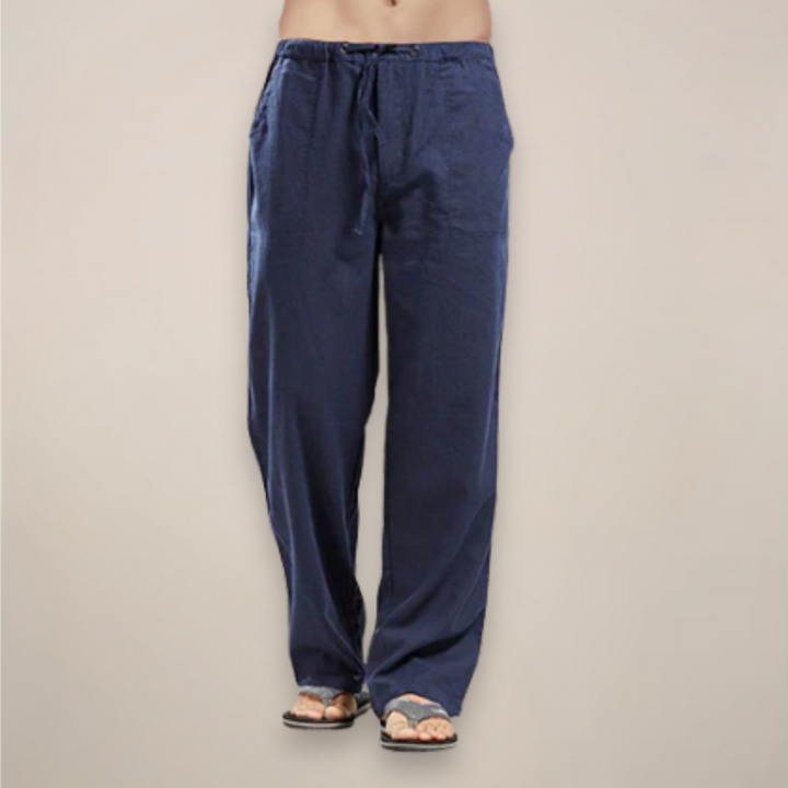 Matthias | Herren Relaxed Fit Hose mit Kordelzug Casual