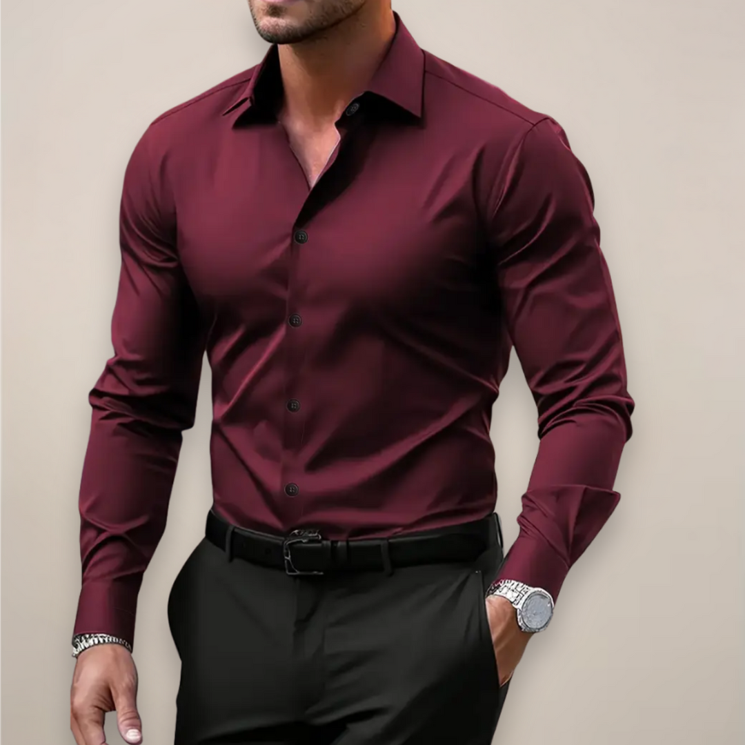 Moritz | Herren Langarmhemd im Smart-Style