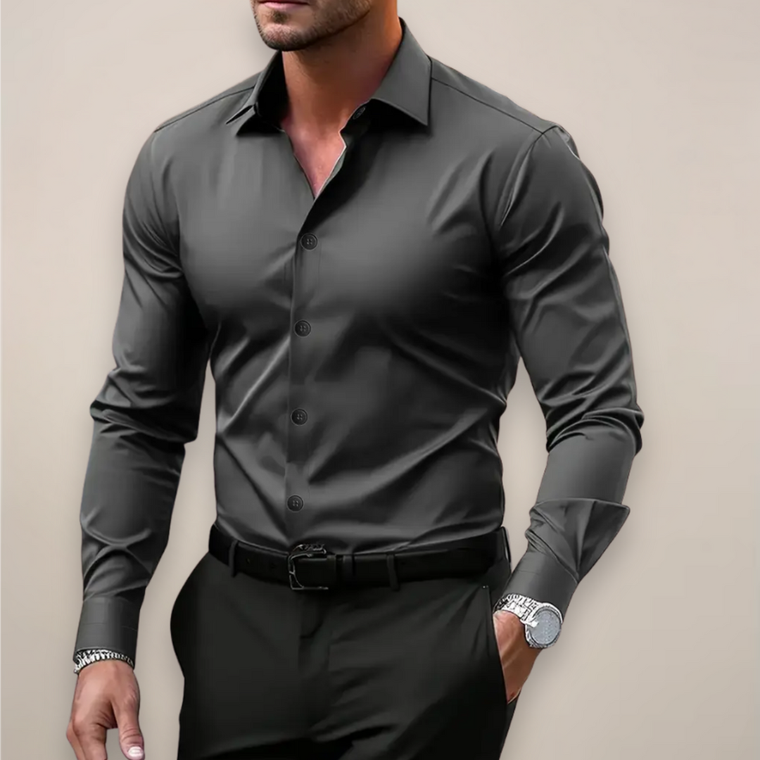 Moritz | Herren Langarmhemd im Smart-Style