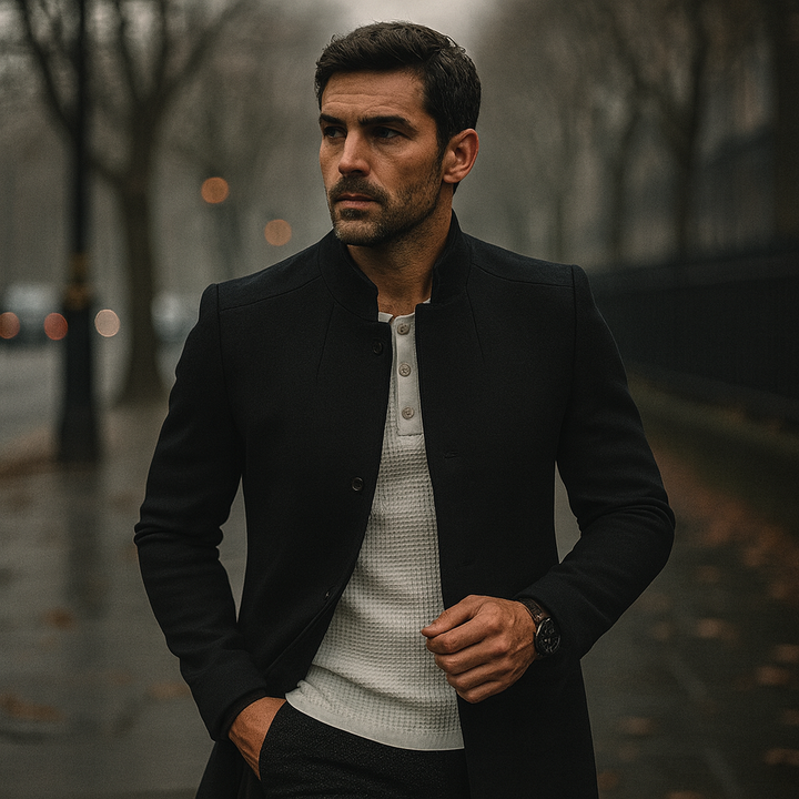 Elias | Stilvoller Herren Frühjahrs Casual Mantel