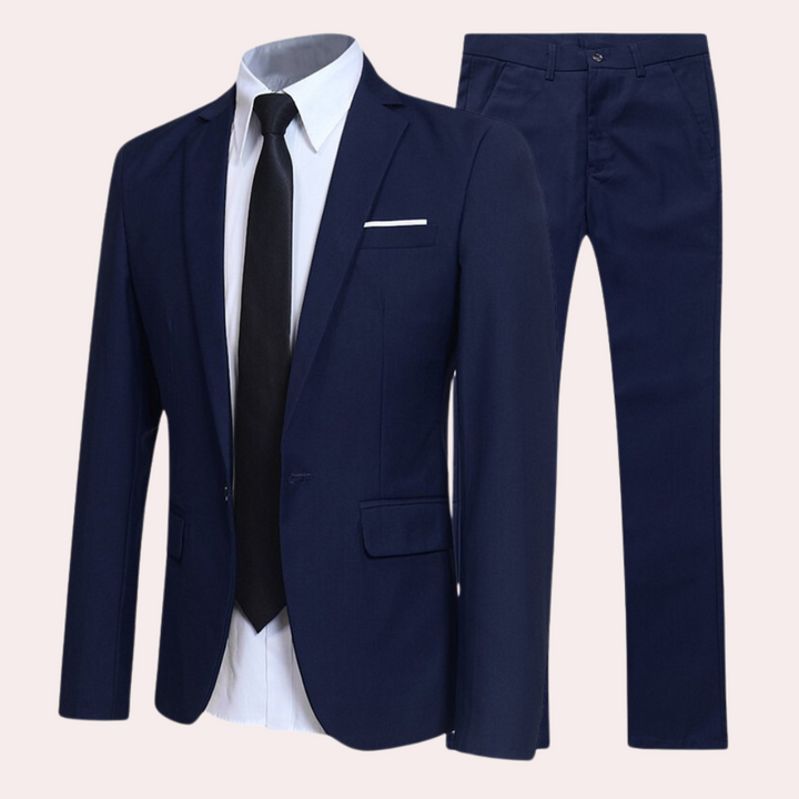 Jan | Herren Frühlings Zweiknopf Anzug Set