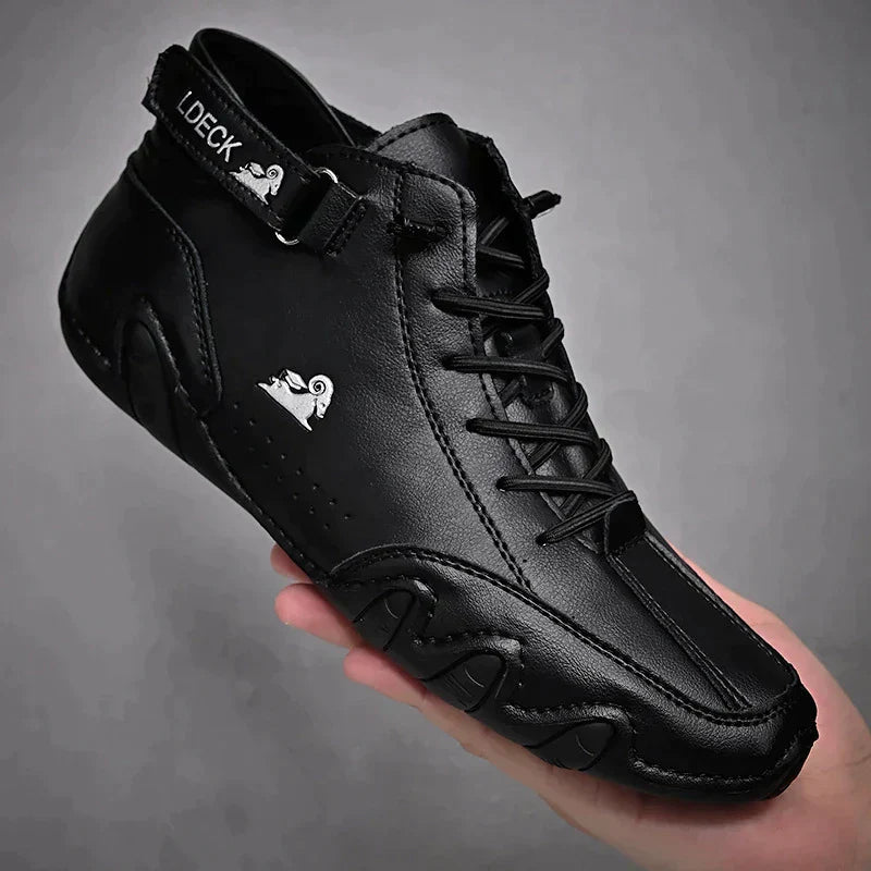 Stefan | Herren Barfußschuhe mit breiter Passform und dünner Sohle