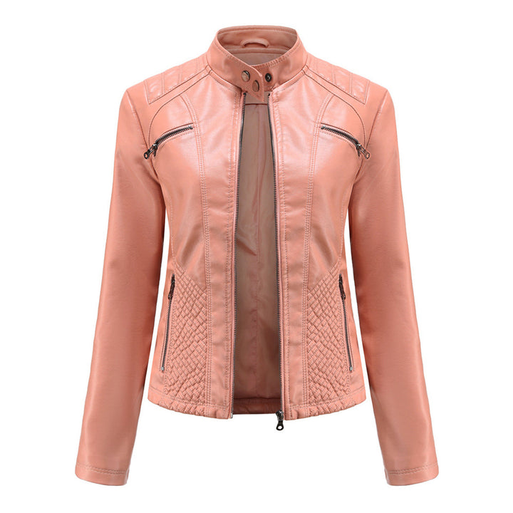 Sabine | Damen Modische Jacke mit Gesteppter Schulterpartie