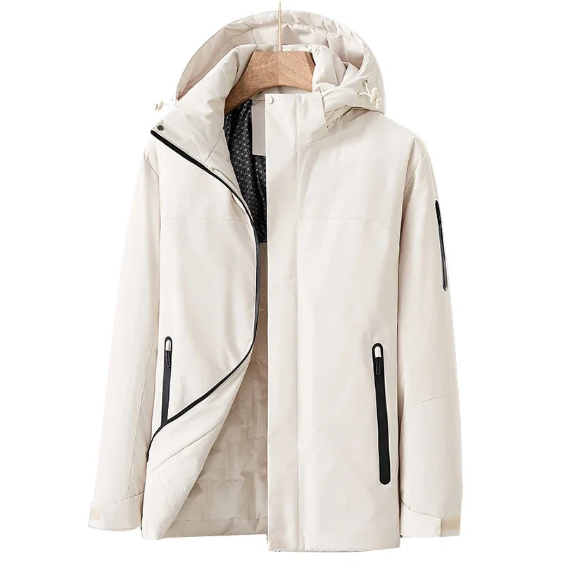 Elfriede | Damen Wasserdichte Winterjacke mit Fleece-Futter