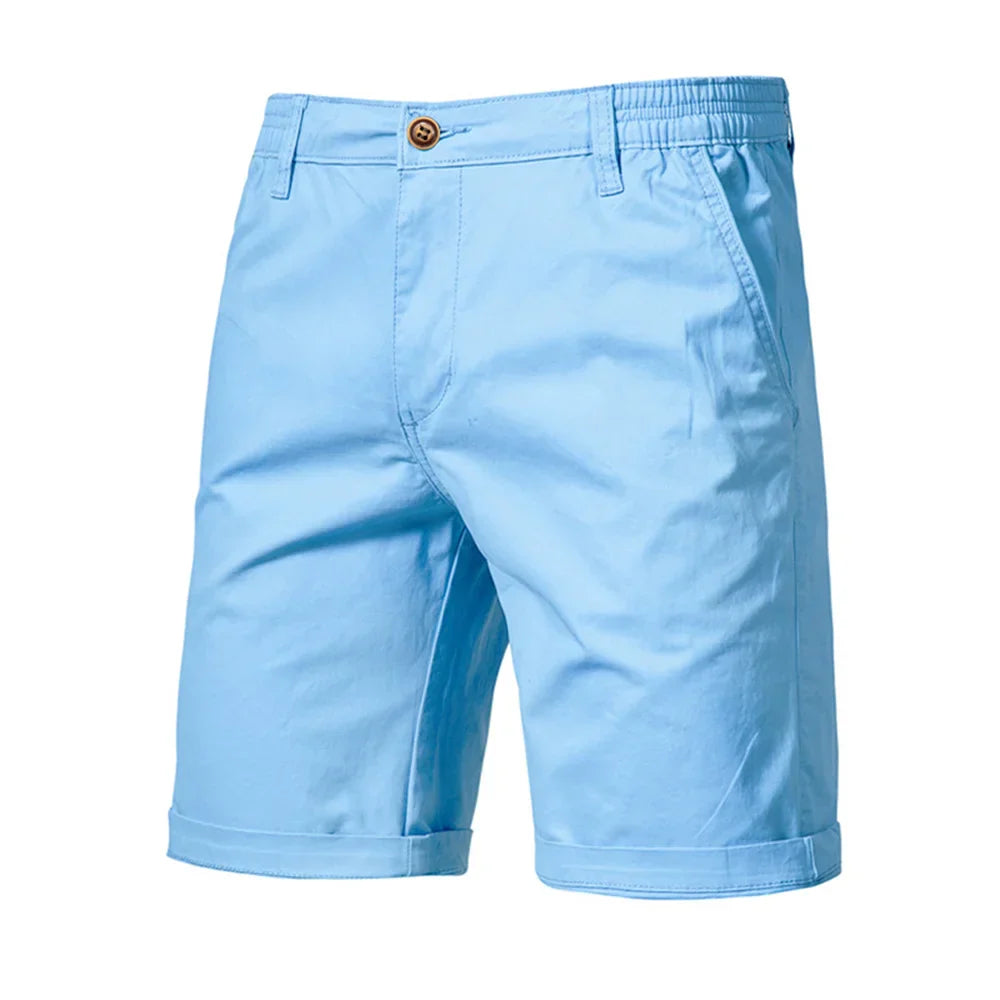 Emil | Herren Freizeit Chino-Shorts mit Knopfleiste