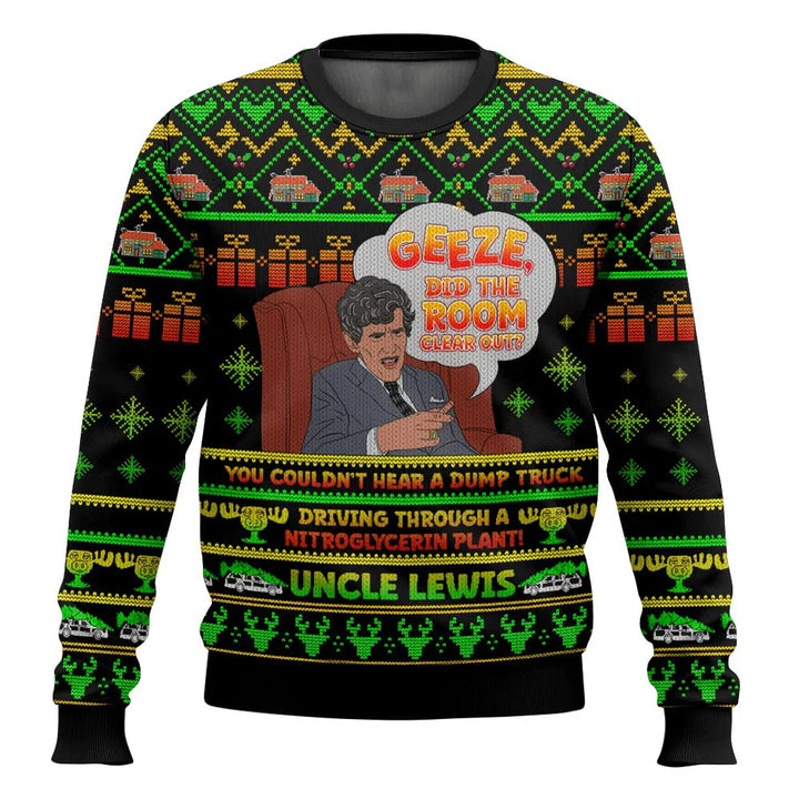 Lukas | Herren Lustiger Ski-Themen-Weihnachtspullover