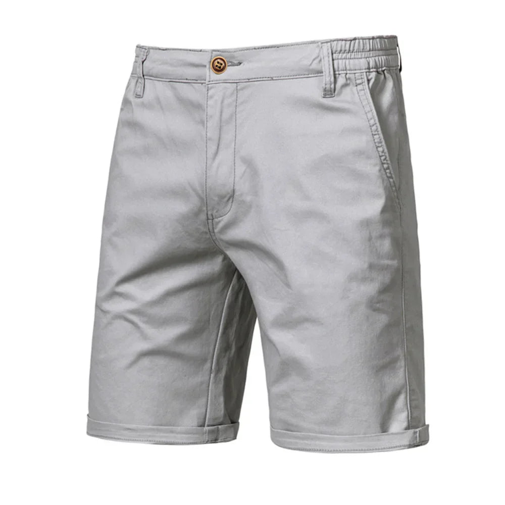 Emil | Herren Freizeit Chino-Shorts mit Knopfleiste