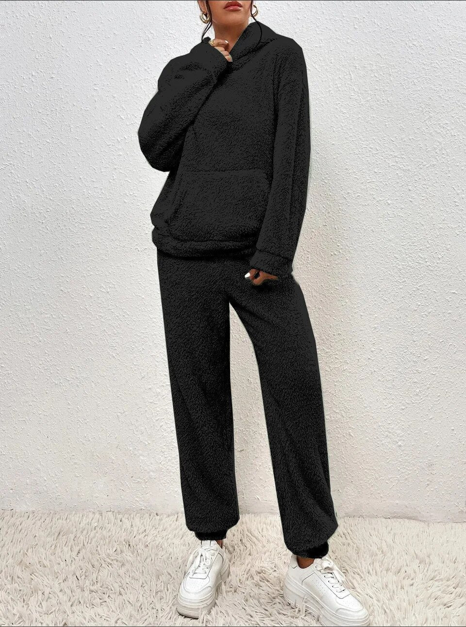 Daniela | Damen Gemütliches Zweiteiliges Pullover-Set