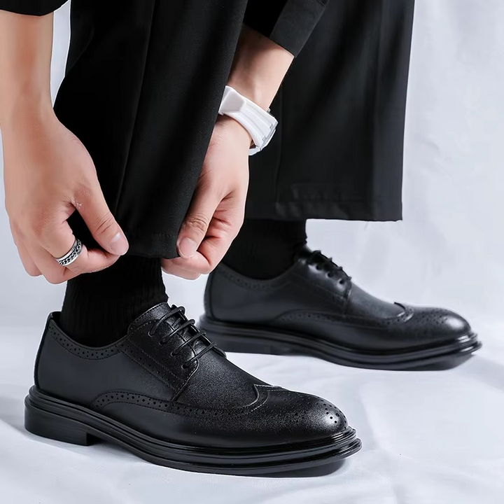 Erik | Herren Klassische Flügelspitzen-Schuhe für Arbeit und formelle Anlässe