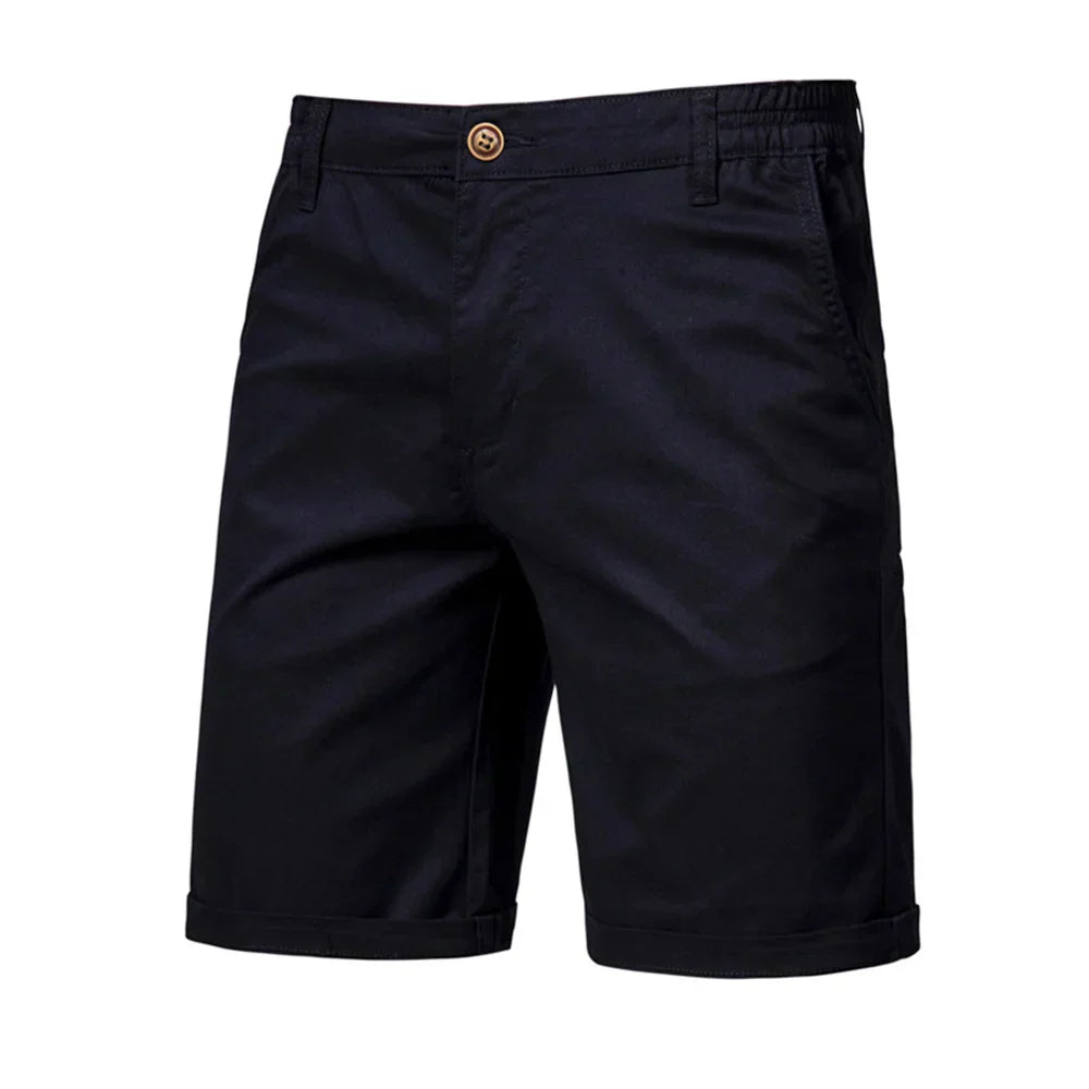 Emil | Herren Freizeit Chino-Shorts mit Knopfleiste